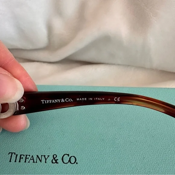 Tiffany & Co 1837 Round Circle Tortoise Shell Frame  display picture 1